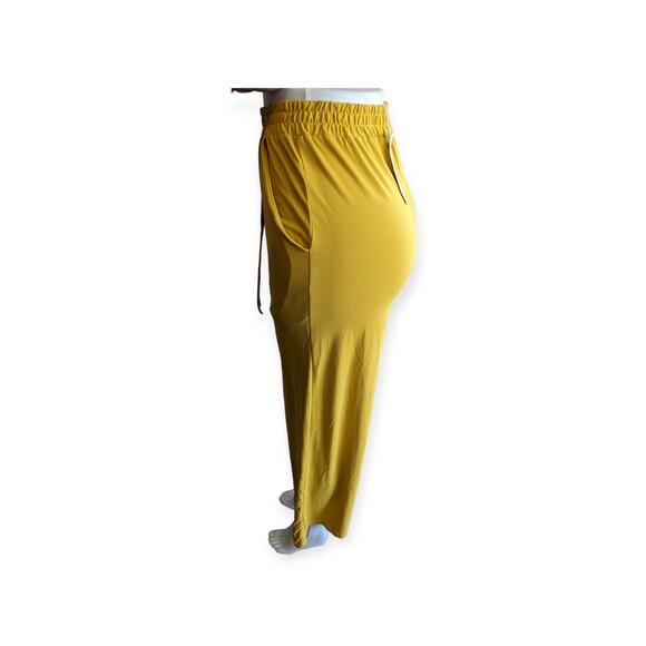 Capella Womens Size M Trouser Pants Stretch Mustard - Picture 3 of 9